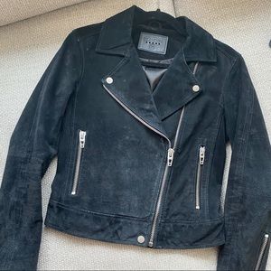Blank NYC Suede Moto Jacket